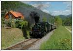 Dritte und letzte Pendelfahrt zwischen Peggau-Deutschfeistritz und Übelbach am 12.5.2008, diesmal mit 671 Richtung Übelbach an der Spitze, aufgenommen zwischen Deutschfeistritz und Zitoll.