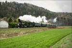 Dampflok 671 bei der Rckfahrt von Kflach nach Graz.Anlass fr diese Fahrt war die Jubilumsausstellung  Kohle,Dampf & Schiene - 150 Jahre GKB  in Kflach.