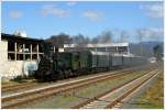 Dampflok 671 der GKB fhrt mit SPz 8467 von Graz Kflacherbahnhof nach Kflach zum heurigen Lipizzaner Almabtrieb.