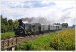 GKB 671 mit dem Sonderzug 8467 (Graz-Kflach); hier kurz vor Sding; 11.9.2010.