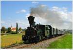 GKB 671 mit dem Sonderzug 8467 (Graz-Kflach); hier kurz nach Sding; 11.9.2010.