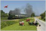 Zu einem kleinen Treffen der Generationen kam es am 9.7.2011 im Oisnitzgraben im Zuge einer Sonderfahrt der Steirischen Eisenbahnfreunde von Graz zum Sterzfest nach Wettmannstätten.