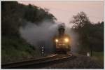 GKB ‎671 bei der Rückfahrt von Weiz nach Graz am Abend des 15.10.2011 als Sdz R 19101 in Autal aufgenommen.