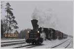 671 bei der Rückfahrt von Köflach nach Graz als Spz 8448 am 4.2.2012 bei der Ausfahrt aus Premstätten-Tobelbad.