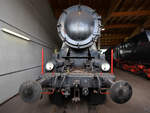 Die Dampflokomotive 52.1198 stammt aus dem Jahr 1943 und ist Teil der Ausstellung im Lokpark Ampflwang.