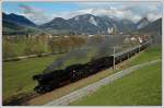 52.7612 und der 50.1171 der Firma Brenner&Brenner am 19.4.2008 mit dem Sonderzug E 16317 (Hersbruck-Selztal), welchen sie in St.