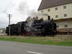 Die 638 1301 am 06.04.2008 in Pocking auf der Rottalbahn.