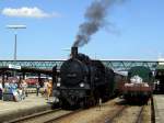 Die 638 1301 am 21.06.2008 beim Bahntag in Mhldorf.