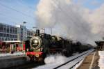 638.1301 & 41 018 am 25.02.09 in Mnchen Ost auf dem Weg nach Stuttgart.