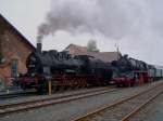 Die 657 2770 und die 50 3690 am 20.09.2008 in Neuenmarkt-Wirsberg (160 Jahre Schiefe Ebene) 