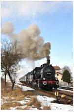 GEG/IGE Hausruck Sonderfahrt 2009: 57.2770 & 638.1301 bei der Ausfahrt aus Gurten/O.