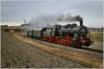 Dampflok 657 2770 fhrt mit R 14312 von Braunau nach Attnang Puchheim.