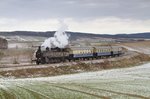 Dampflokbilder von Landesbahn mit Schnee gibt es von den letzten Jahren nur wenige. Anbei ein Bild aus meiner Sammlung, dass am 07.12.2013 kurz vor Wetzleinsdorf auf der Fahrt nach Ernstbrunn entstanden ist.