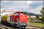 DH 1100.2 am Gelände des Graz Köflacher Bahnhofs am 15.September 2023