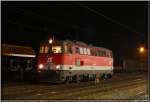 Diesellok 2043 044 steht im Bahnhof Knittelfeld und wartet auf die Weiterfahrt in Richtung Leoben.