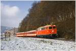 Abschiedsfahrt auf der Donauuferbahn mit der 2043.005 und 2 Schlierenwagen nach Weins-Isperdorf Auhof.