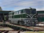 Die 2050 005 am 31.05.2009 auf der Drescheibe in Ampflwang. (Eisenbahnmuseum) 