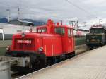 2060 082-1 whrend 150 Jahre Eisenbahnen in Tirol/Wrgl auf Wrgl Hbf am 23-8-2008.
