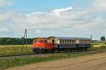 Fast so wie frher;-) 2060.14 + BT 7139.64 + BDT 7037.16, unterwegs auf den Nebenbahnen im Weinviertel.