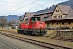 ÖBB 2068 022-0 steht in St.Michael abgestellt.