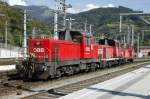 2068 021 + 2068 045 + 2067 041 als Lokzug in Bruck/Mur am 17.08.2013.