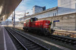 2068 040-1 bei einer Verschubfahrt in Salzburg Hbf.