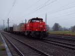 2070 035-7 durchfhrt mit einem Gterzug den Bhf. Redl-Zipf;091207