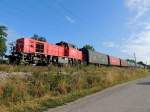 2070 068-9 zieht einen Güterzug von Amstetten in Richtung Waidhofen/Ybbs;140715