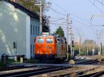 2143-007 der RTS braust bei Bruck/L.