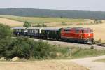 NLB 2143 070-7 am 08.August 2015 mit dem SEZ 17087 kurz vor Würnitz-Hetzmannsdorf.