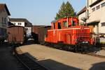 WSV 2091.09 anlässlich des vom WSV veranstalteten 2 tägigen  Güterzugfestival im Wald4tel  am 10.September 2023 im Bahnhof Heidenreichstein.