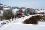 5022 031 fhrt als REX/R2707 von Wr.Neustadt Hbf nach Fehring.