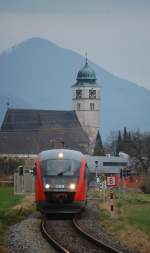 5022 016 hat als R3218 am 31.03.2012  gerade Pettenbach verlassen.