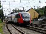 5022 009-4 erreicht als REX3607 auf der elektrifizierten Strecke St.ValentinKleinreifling den Bahnhof Steyr; 120606