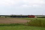 NLB 2143 070-7 als NF 14815 (Groß Schweinbarth - Obersdorf) am 06.September 2020 zwischen Raggendorf Markt und Auersthal. Als letztes Fahrzeug der OSEK 5042.14.