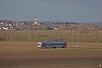 Blick von Raggendorf in Richtung Groß Schweinbarth.