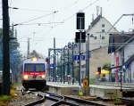 5047 035-0 hlt als R 7820 im neu elektrifizierten 
Bahnhof Eisenstadt. 10.10.09