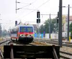 5047 035-0 verlsst als R 7820 den Bahnhof Eisenstadt. 10.10.09