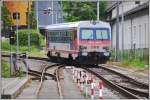 An der Landgutstrasse kreuzt die Mühlkreisbahn die schmalspurige Pöstlingbergbahn.