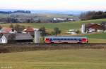 ÖBB 5047 067-3 (Bj. 1992, JTS Jenbacher Transportsysteme AG) als R 3476 Schärding - Attnang-Puchheim, ÖBB KBS 171 Salzkammergutbahn Schärding - Attnang-Puchheim, fotografiert bei Felling am Hausruck am 19.01.2014 