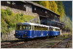 5081.563 und 5081.562 anlässlich einer Fotofahrt am 13.10.2019, aufgenommen am Bahnhof Erzberg, wo für Publikumsfahrten aktuell leider Schluss ist.