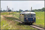 Am 17.Juni 2023 bewegt sich 5081.055 in richtung Spielfeld Strass auf der  Radkersburgerbahn.