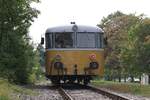 NÖVOG 6581 055-8 am 16.September 2018 als SR 16811 von Wien Meidling nach Waldmühle kurz vor dem Bahnhof Perchtoldsdorf.