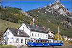 VOR DEM BERG liegt der Bahnhof VORDERNBERG.