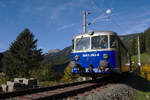 5081.563 der Erzbergbahn kurz vor dem Ende der Fotofahrt bei Vordernberg Markt.