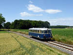 Anläßlich des Jubiläums  50 Jahre Triebwageneinsatz  auf der Radkersburger Bahn veranstaltete die Interessensgemeinschaft neue Radkersburger Bahn Sonderfahrten auf der Grenzlandbahn.
Hier zu sehen der 5081 055 als SEZ 16621 kurz vor dem Bahnhof Bad Radkersburg.
http://neue.radkersburger-bahn.at/