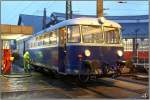 Mit neuer Lackierung prsentierte sich heute der Uerdinger Schienenbus 8081 055 (5081 055) beim Auftanken in Knittelfeld.Anschlieend fand die berstellfahrt nach Fehring statt.