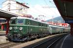 Am 27.6.2009 fuhr die 1010.10 mit einem Sonderzug durch den Bahnhof Bruck/Mur.