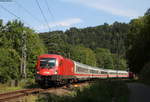 1016 041 und 1116 252 mit dem IC 2386/RE 52386 (Tuttlingen-Stuttgart Hbf) in Talhausen 27.8.19