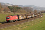 ÖBB 1016 032 bei Harrbach 25.3.2022